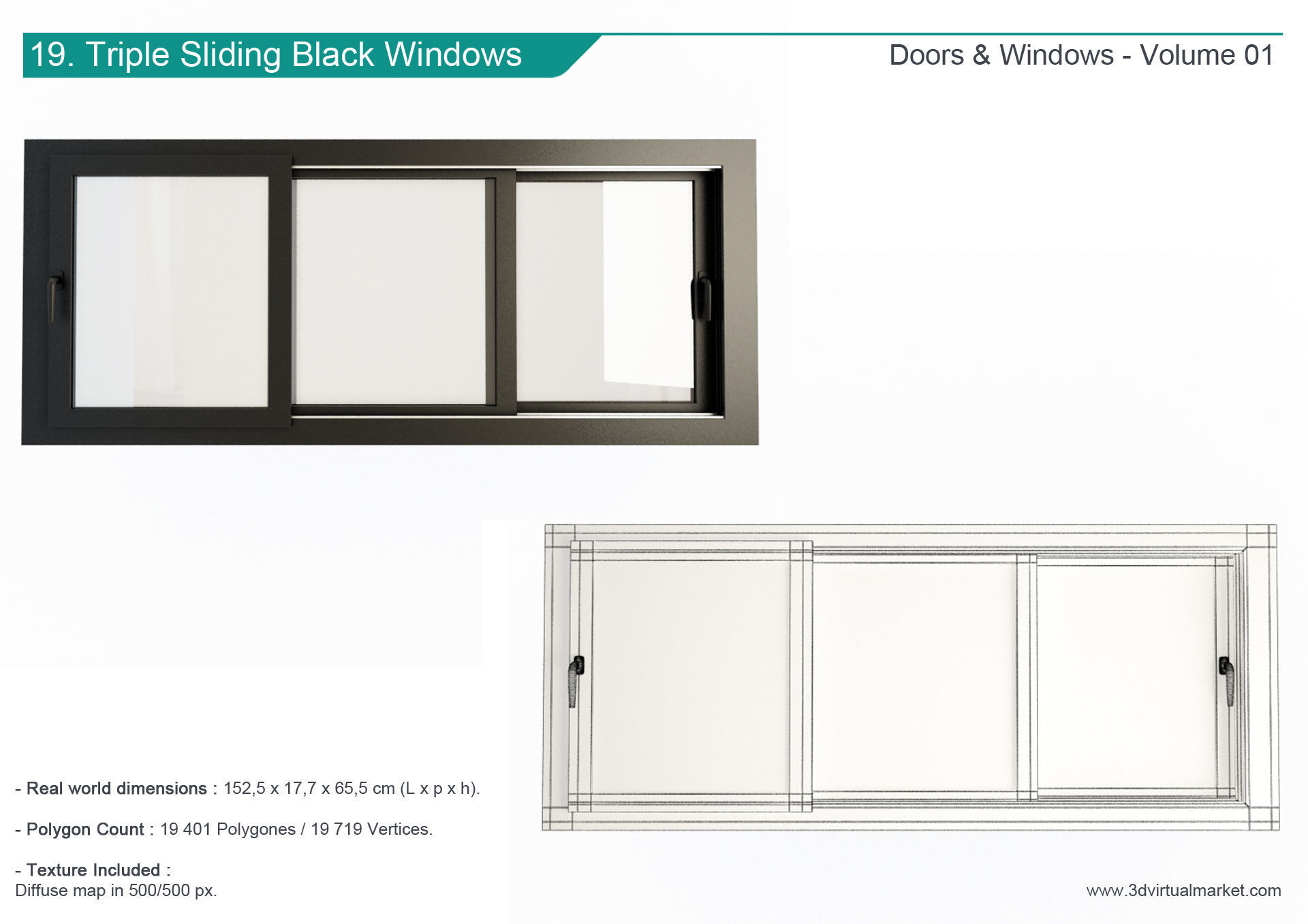 Doors and Windows Collection 3D model_20