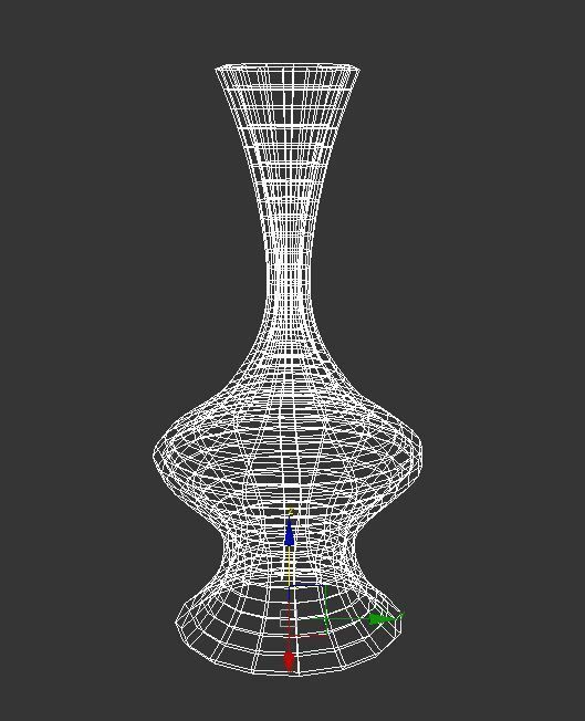 colorful modern vase set Free 3D model_3