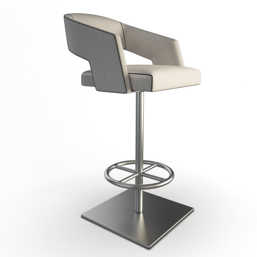 Armchairs and Bar Stools Jolly Collection Potocco 3D model_16