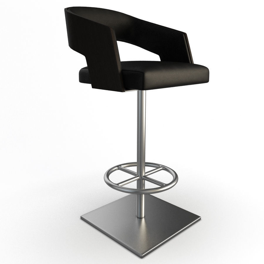 Armchairs and Bar Stools Jolly Collection Potocco 3D model_12