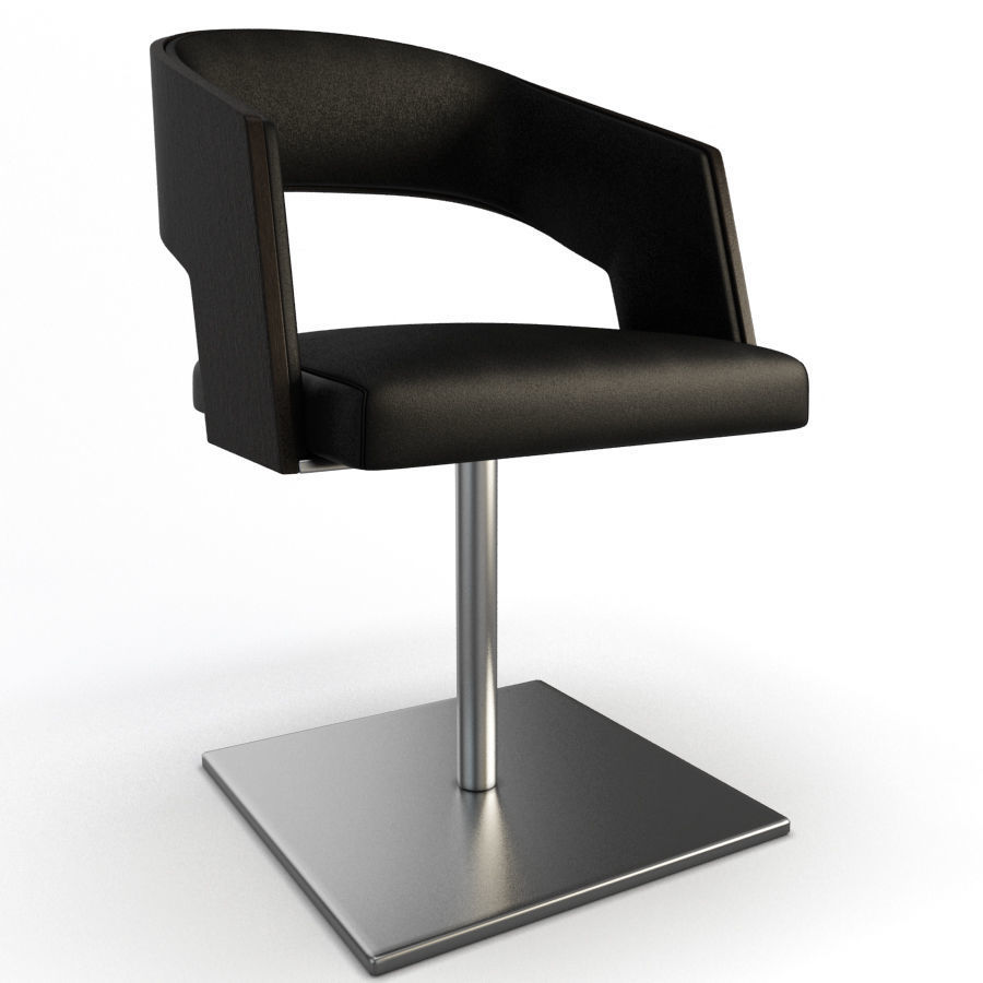 Armchairs and Bar Stools Jolly Collection Potocco 3D model_2