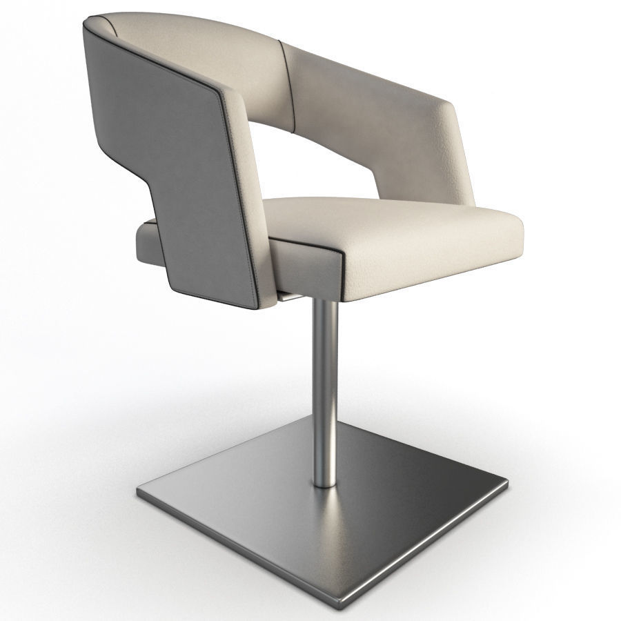 Armchairs and Bar Stools Jolly Collection Potocco 3D model_6