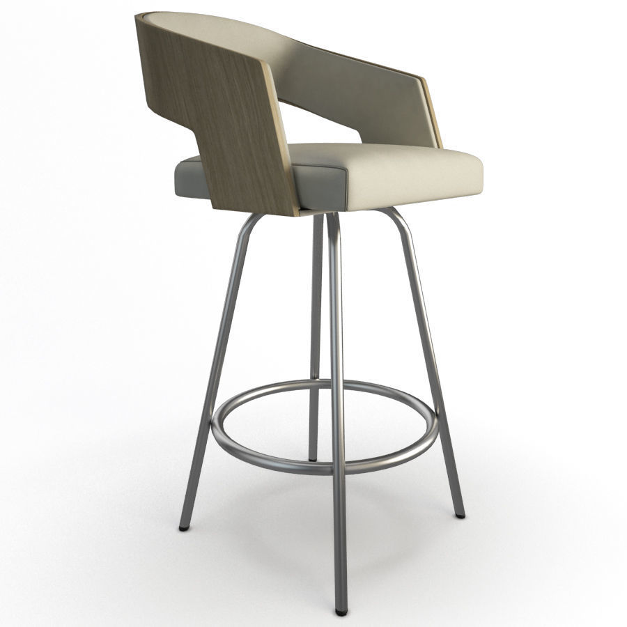 Armchairs and Bar Stools Jolly Collection Potocco 3D model_14