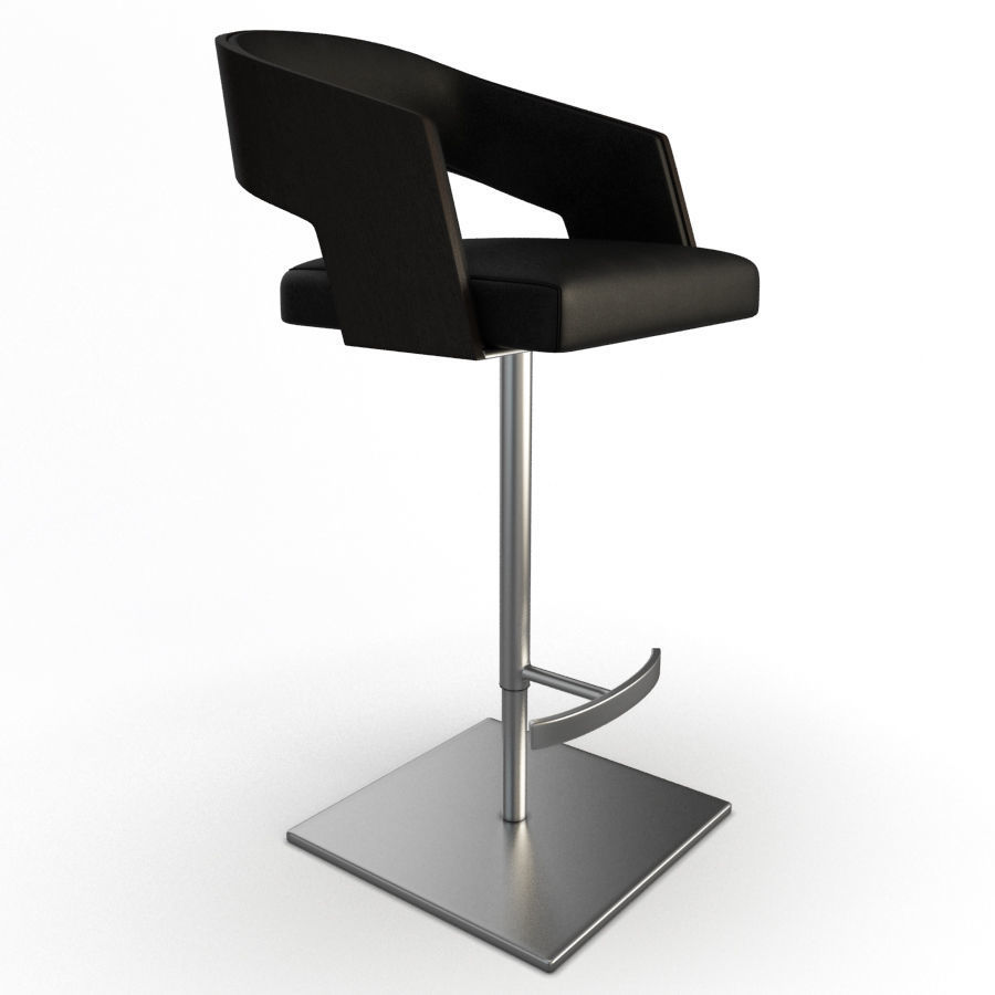 Armchairs and Bar Stools Jolly Collection Potocco 3D model_10