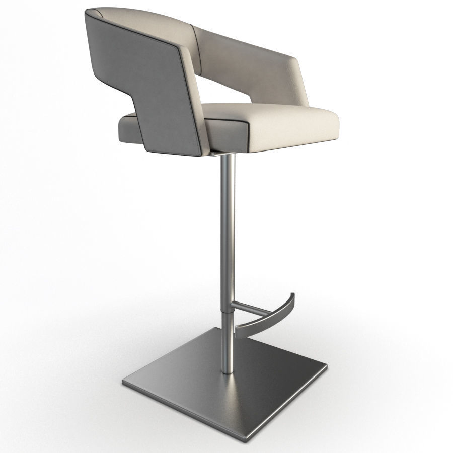 Armchairs and Bar Stools Jolly Collection Potocco 3D model_20