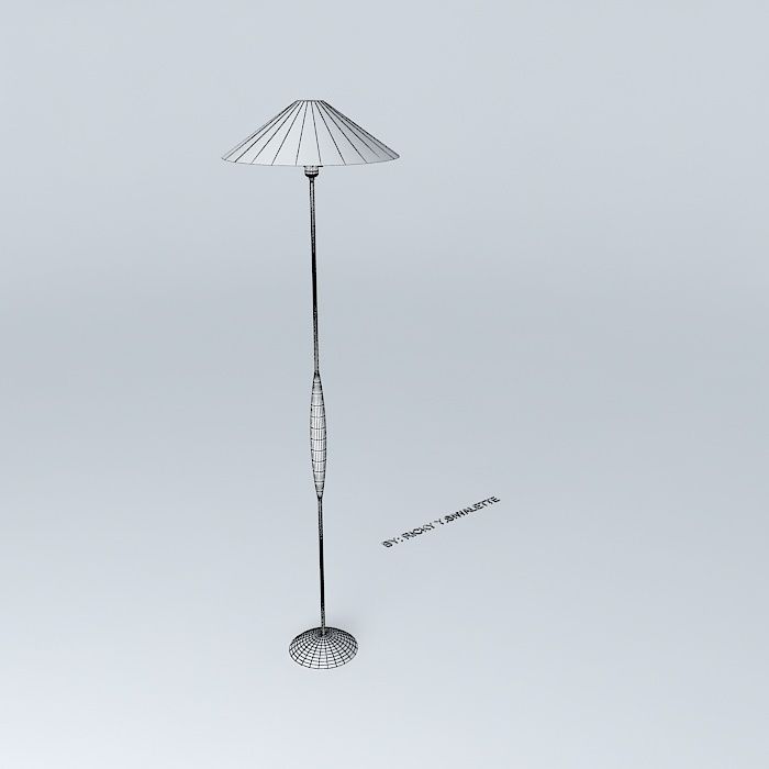 Lamp SL002 3D model_3