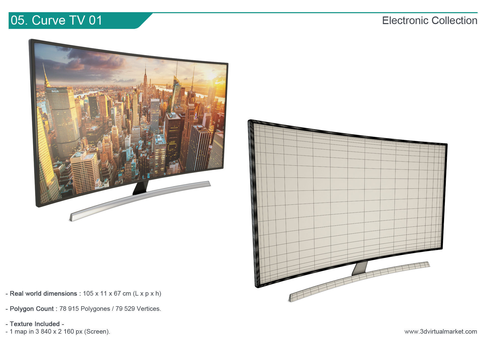 Technology Accessories Collection 3D model_6