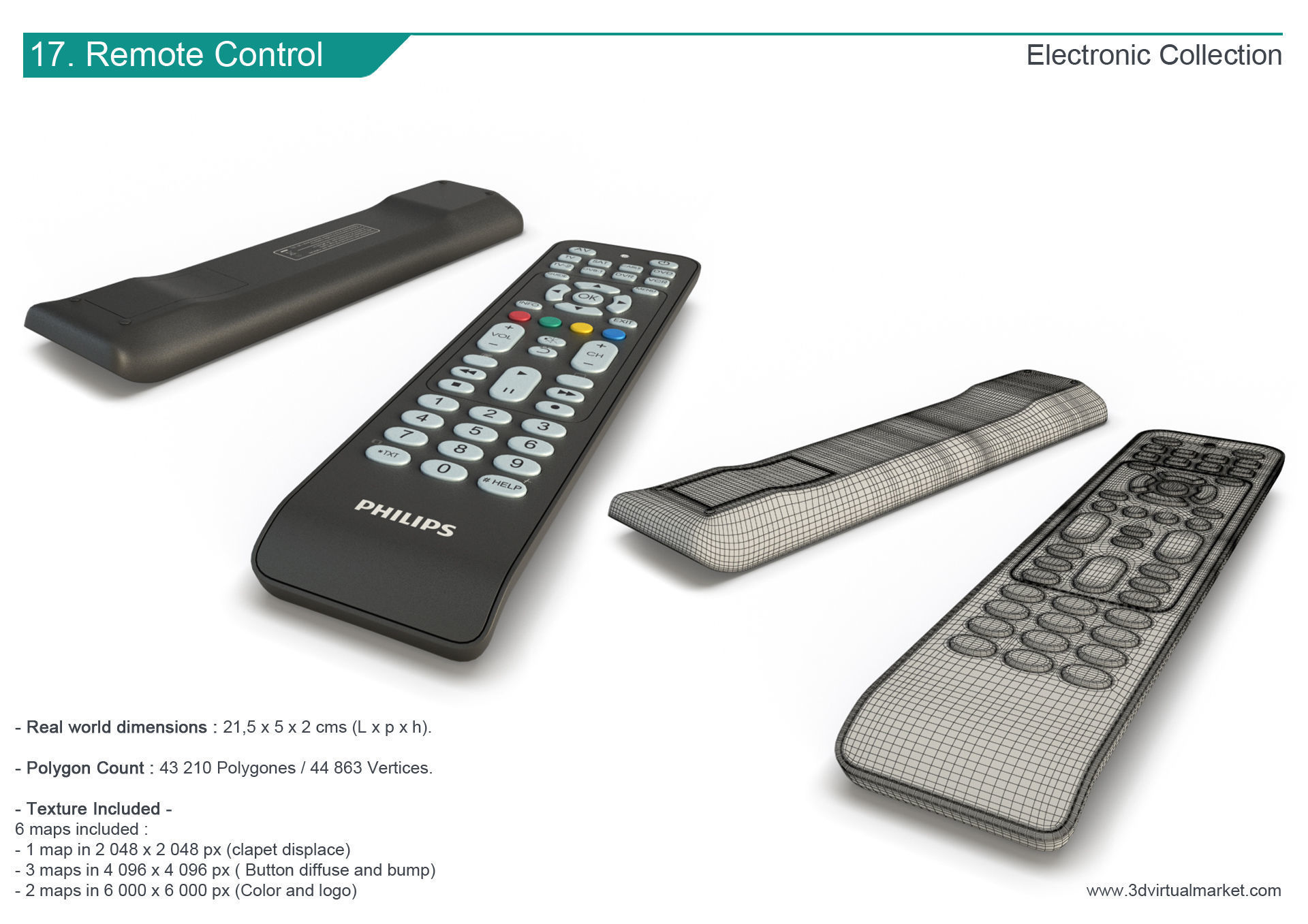 Technology Accessories Collection 3D model_18