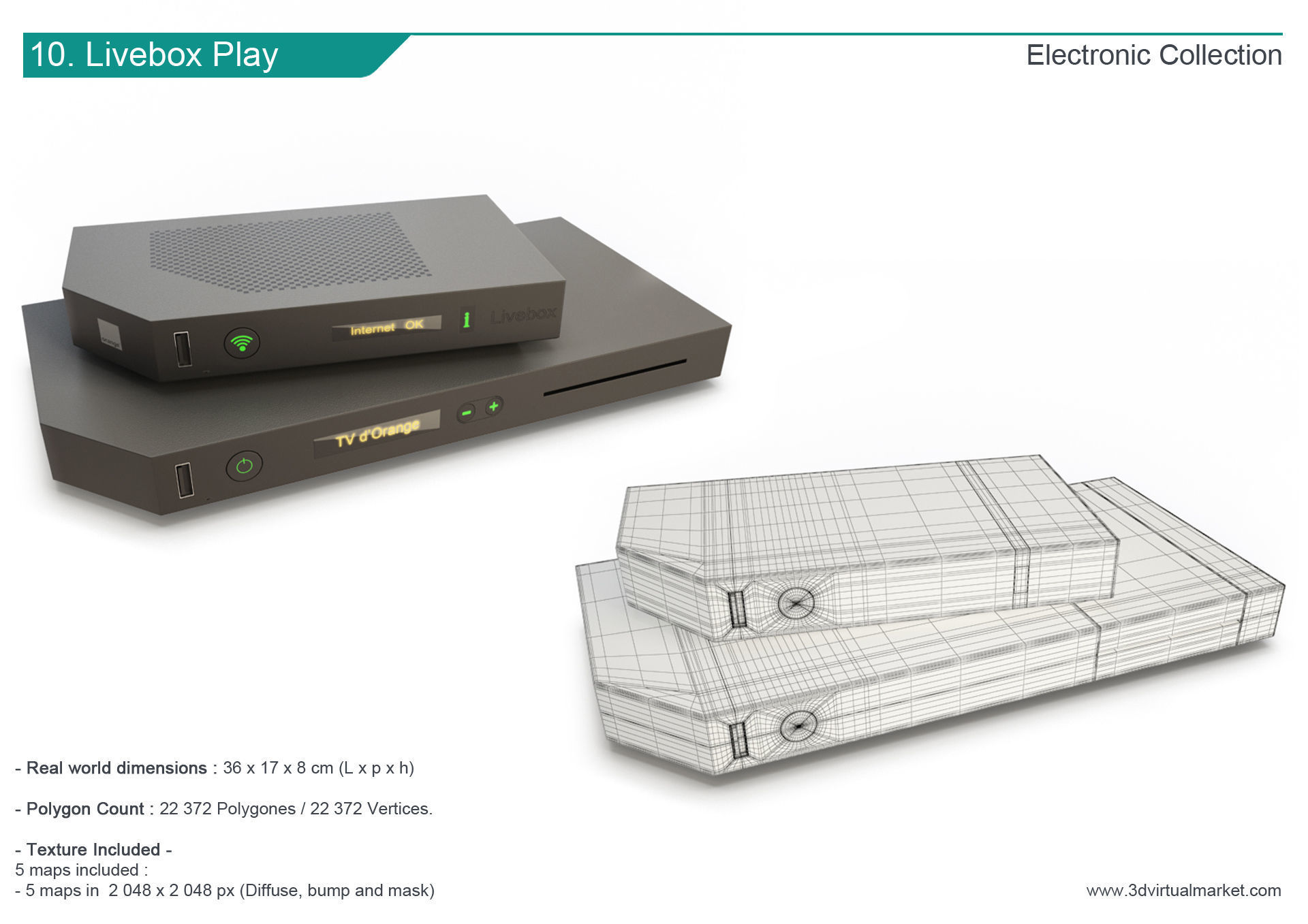 Technology Accessories Collection 3D model_11