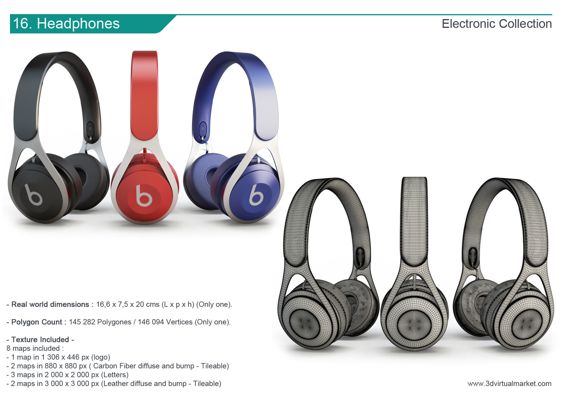 Technology Accessories Collection 3D model_17