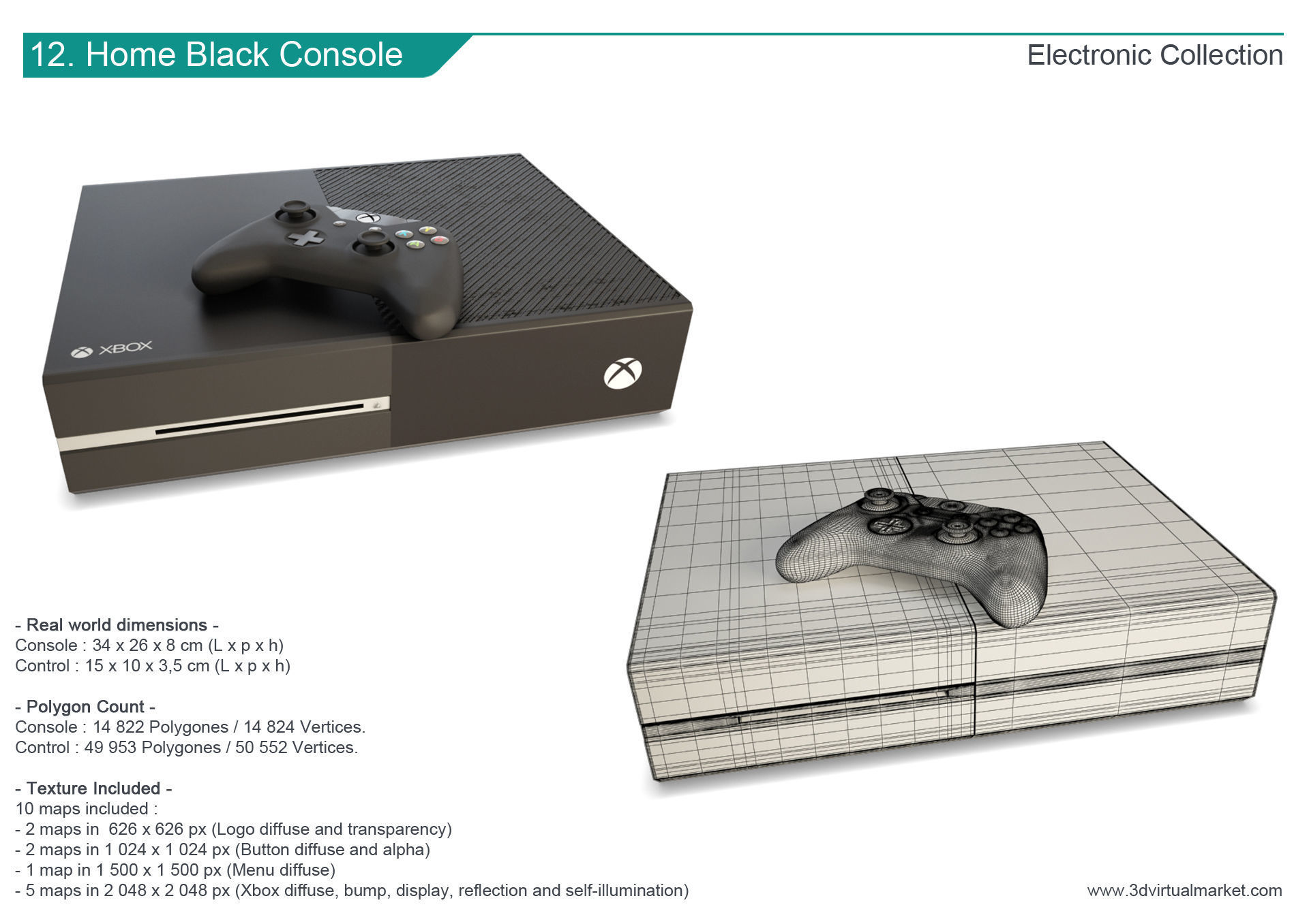 Technology Accessories Collection 3D model_13