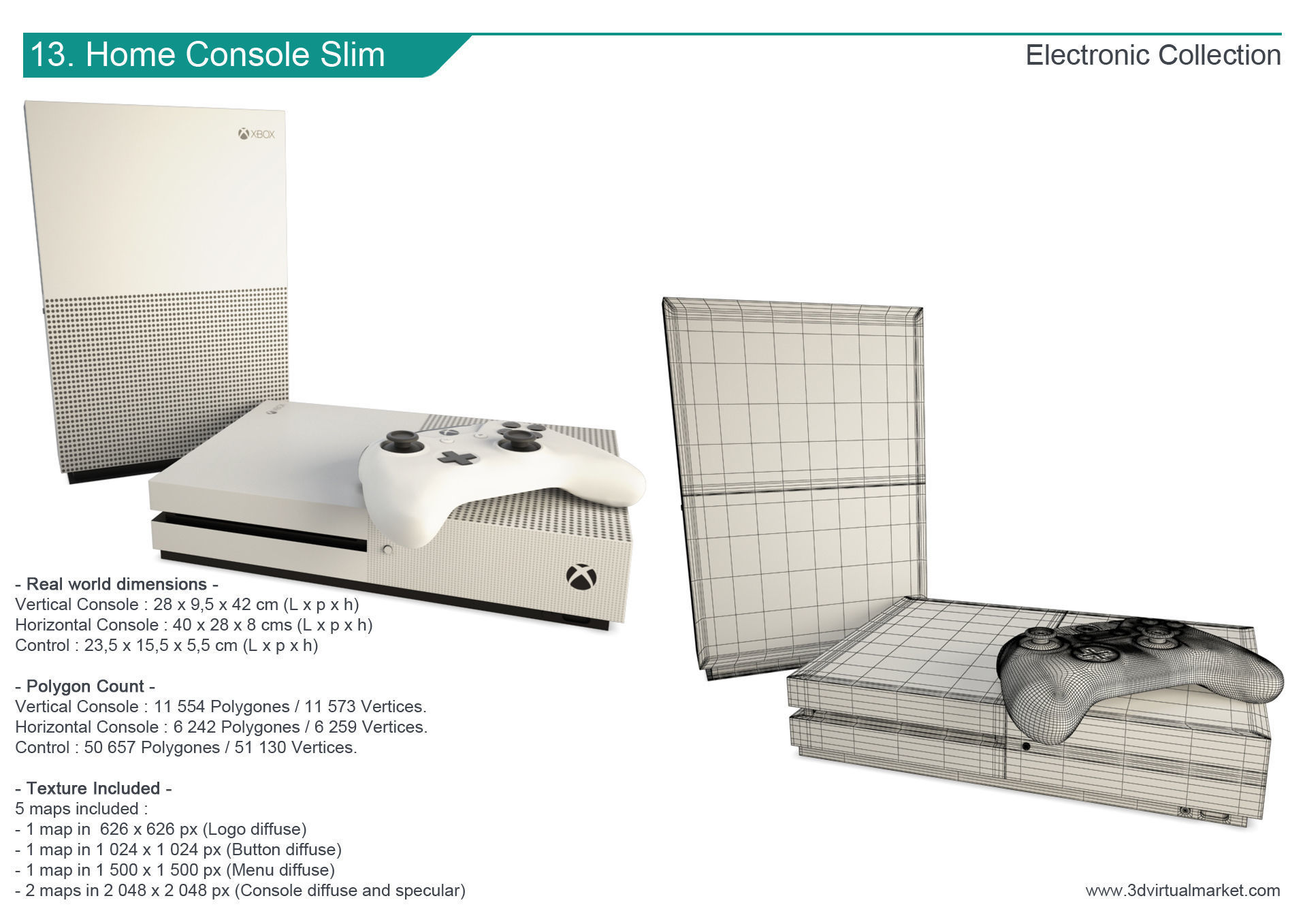 Technology Accessories Collection 3D model_14