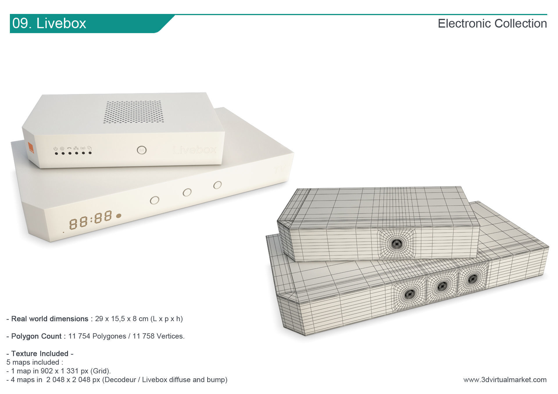 Technology Accessories Collection 3D model_10