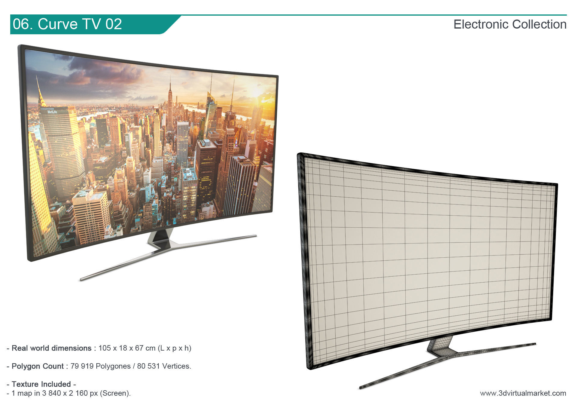 Technology Accessories Collection 3D model_7