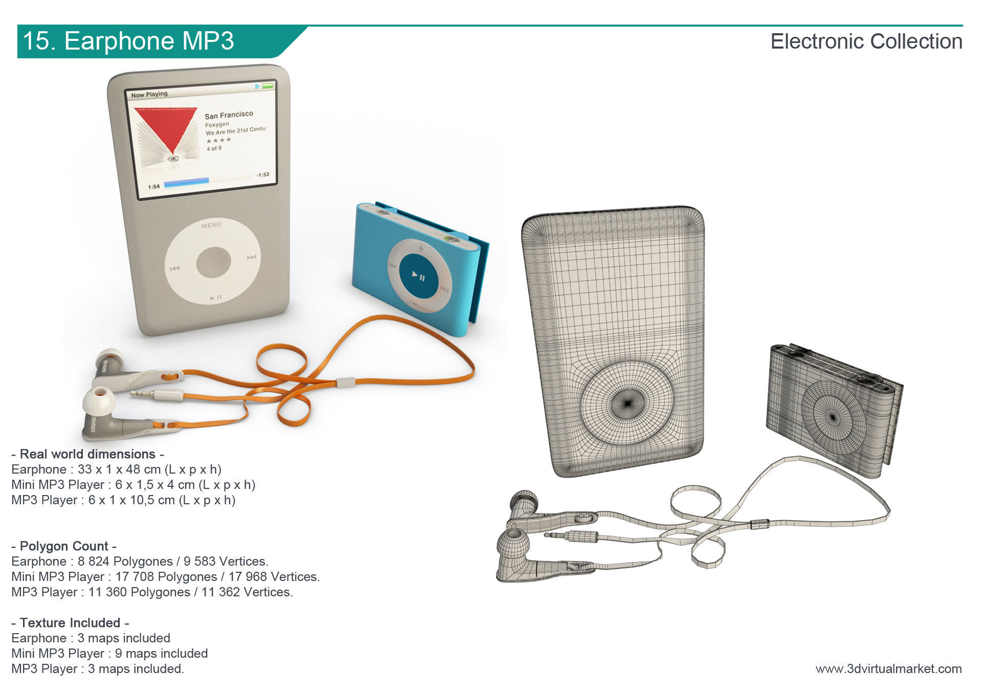 Technology Accessories Collection 3D model_16