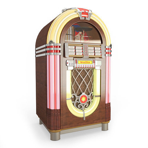 Jukebox Wurlitzer 3D model