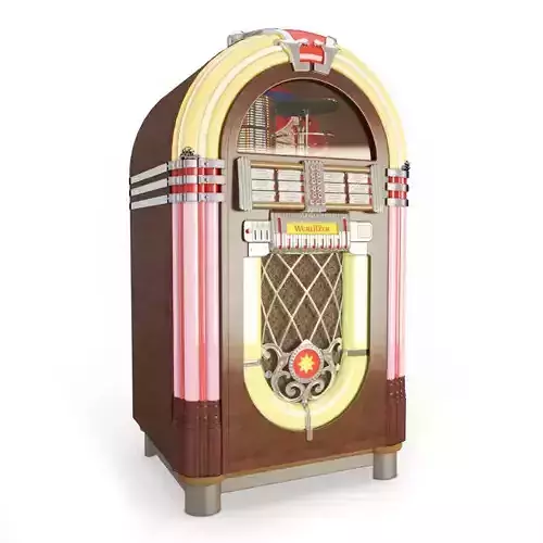 Jukebox Wurlitzer 3D model