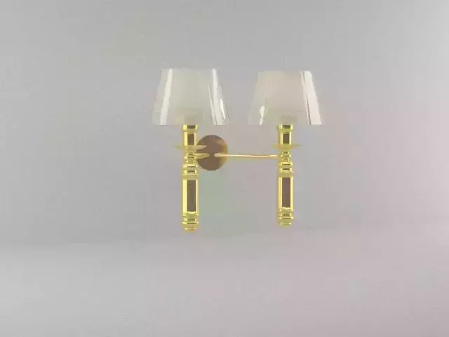 Wall Sconce Model One Low-poly 3D model