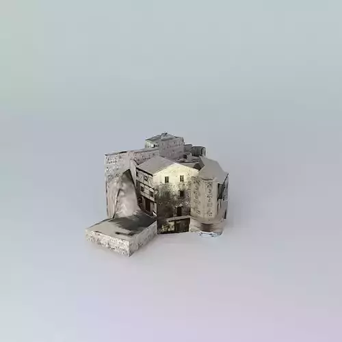 Diamond House Free 3D model