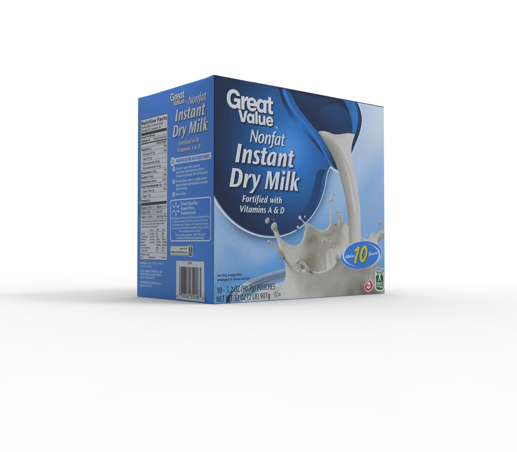 Milk Boxes 3D model_4