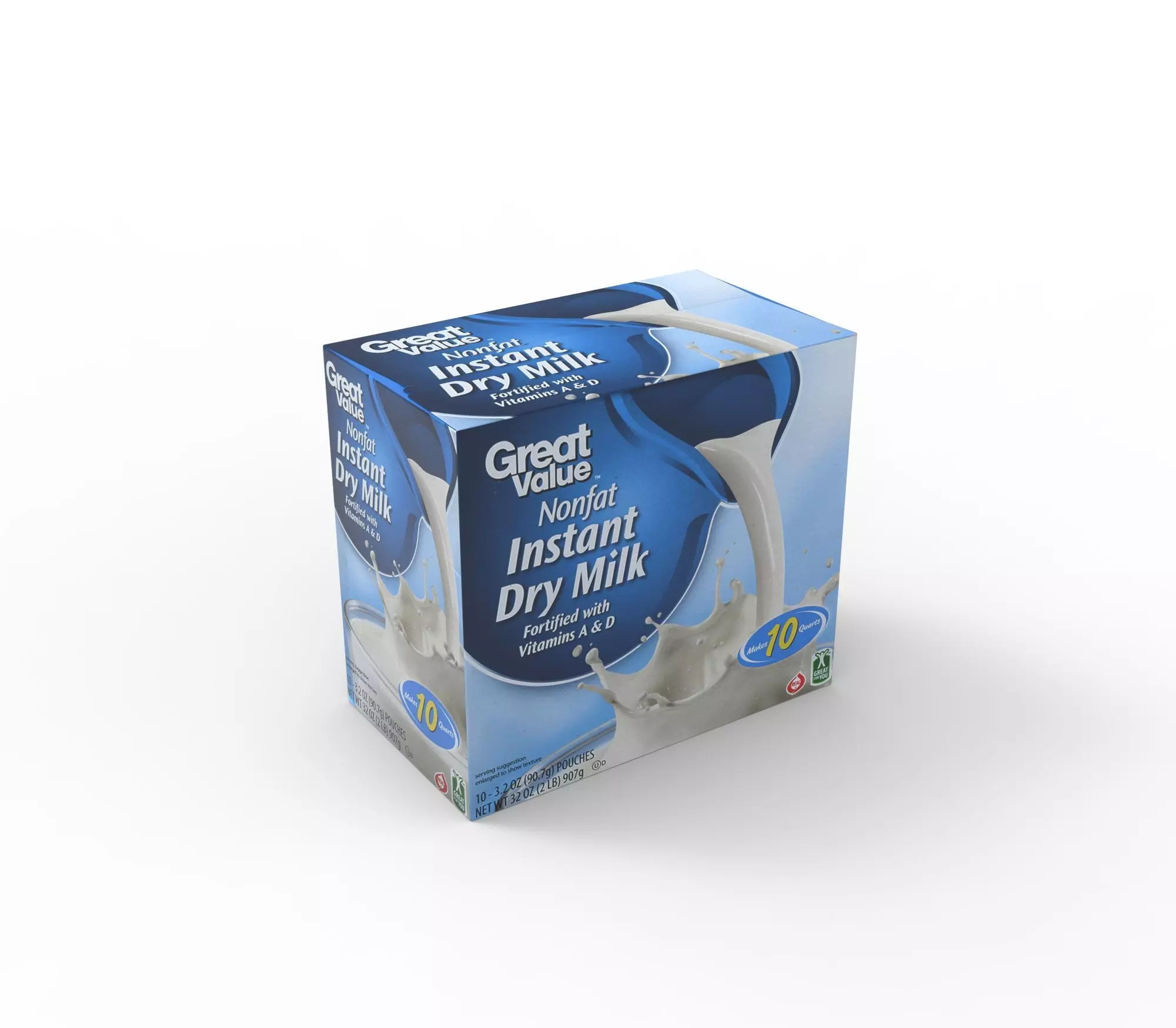 Milk Boxes 3D model_0