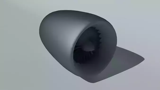 Aircraft Engine 3D model