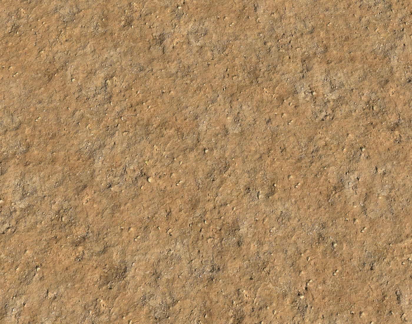 Arid desert terrain seamless PBR Texture_3