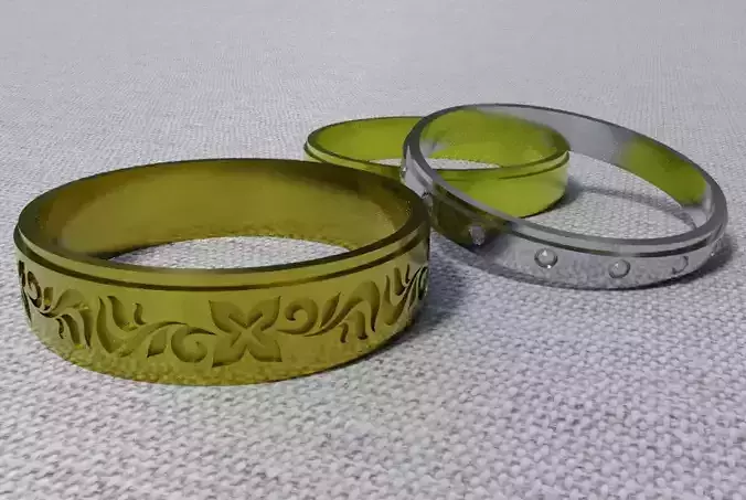 Final Fantasy VII Remake Aerith s bracelets  3D print model