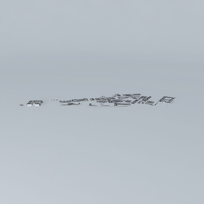 Old Campus Technology Weapons Factory, University of Castilla... Free 3D model_4