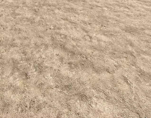 Sandy desert terrain seamless PBR