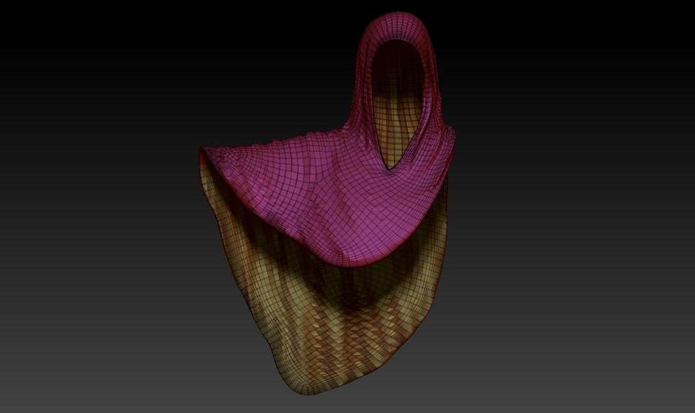 Fantasy rag  3D model_6