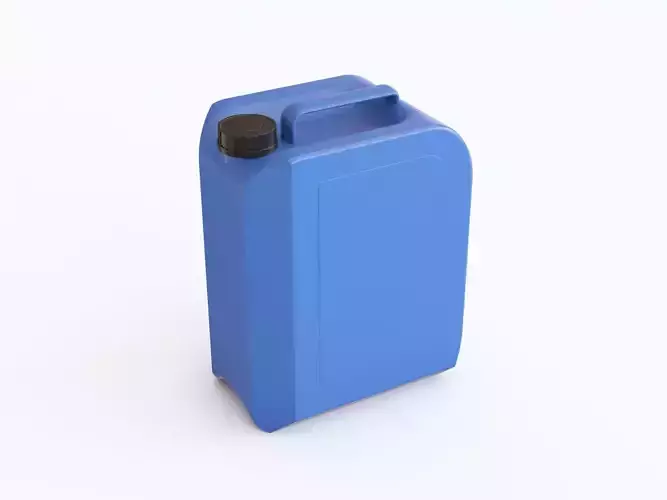 Plastic canister 3D model