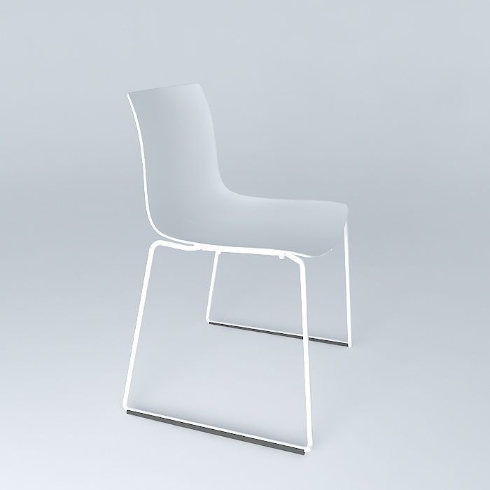 46 Sled Arper carpet Free 3D model_1