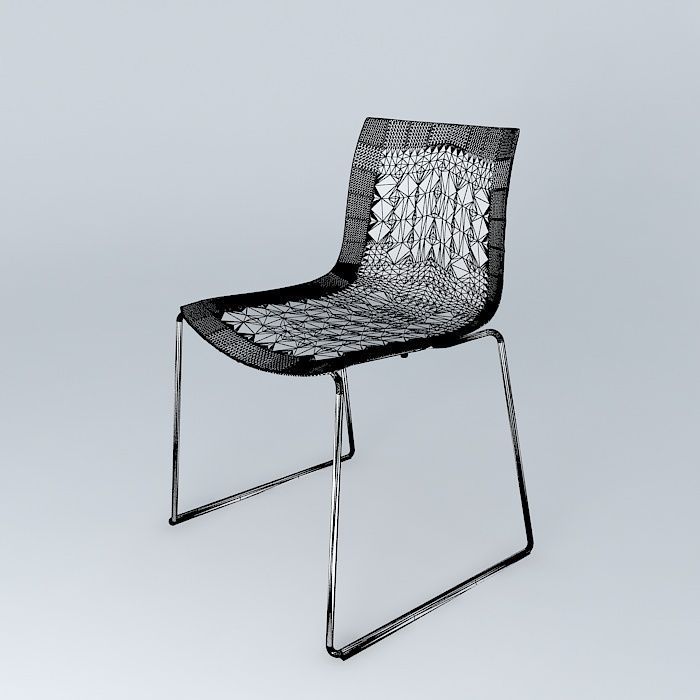 46 Sled Arper carpet Free 3D model_3