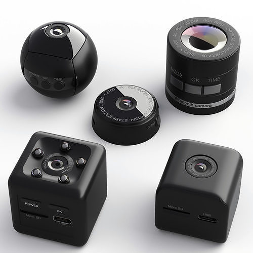 Hidden camera 3D model