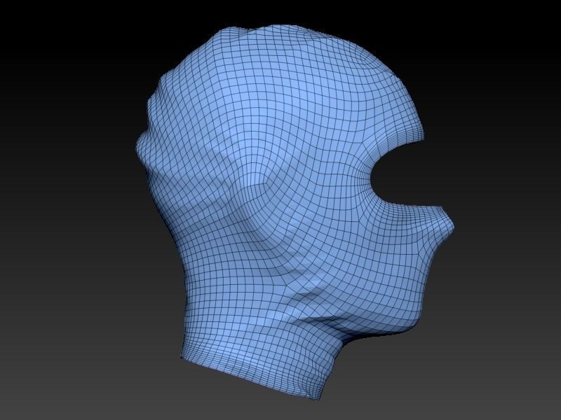 Balaclava SWAT army Free low-poly 3D model_3