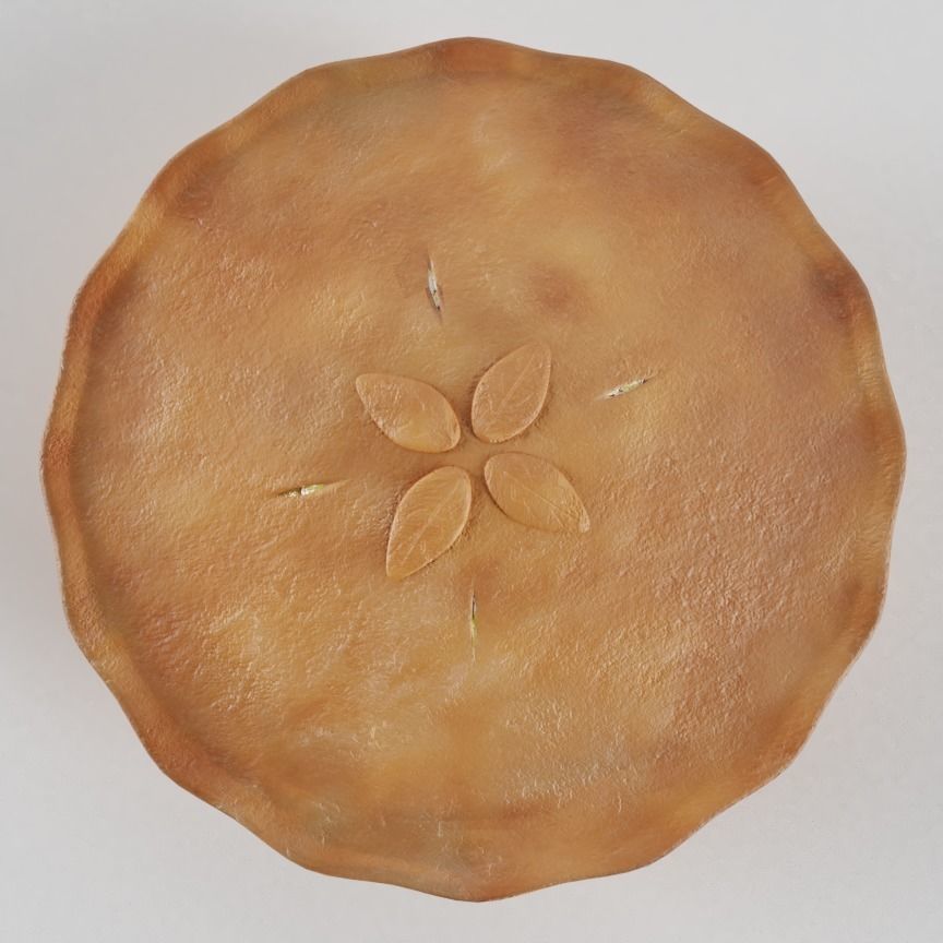 Apple Pie 3D model_1