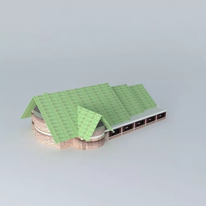 Sainte Cecile, Abidjan Free 3D model