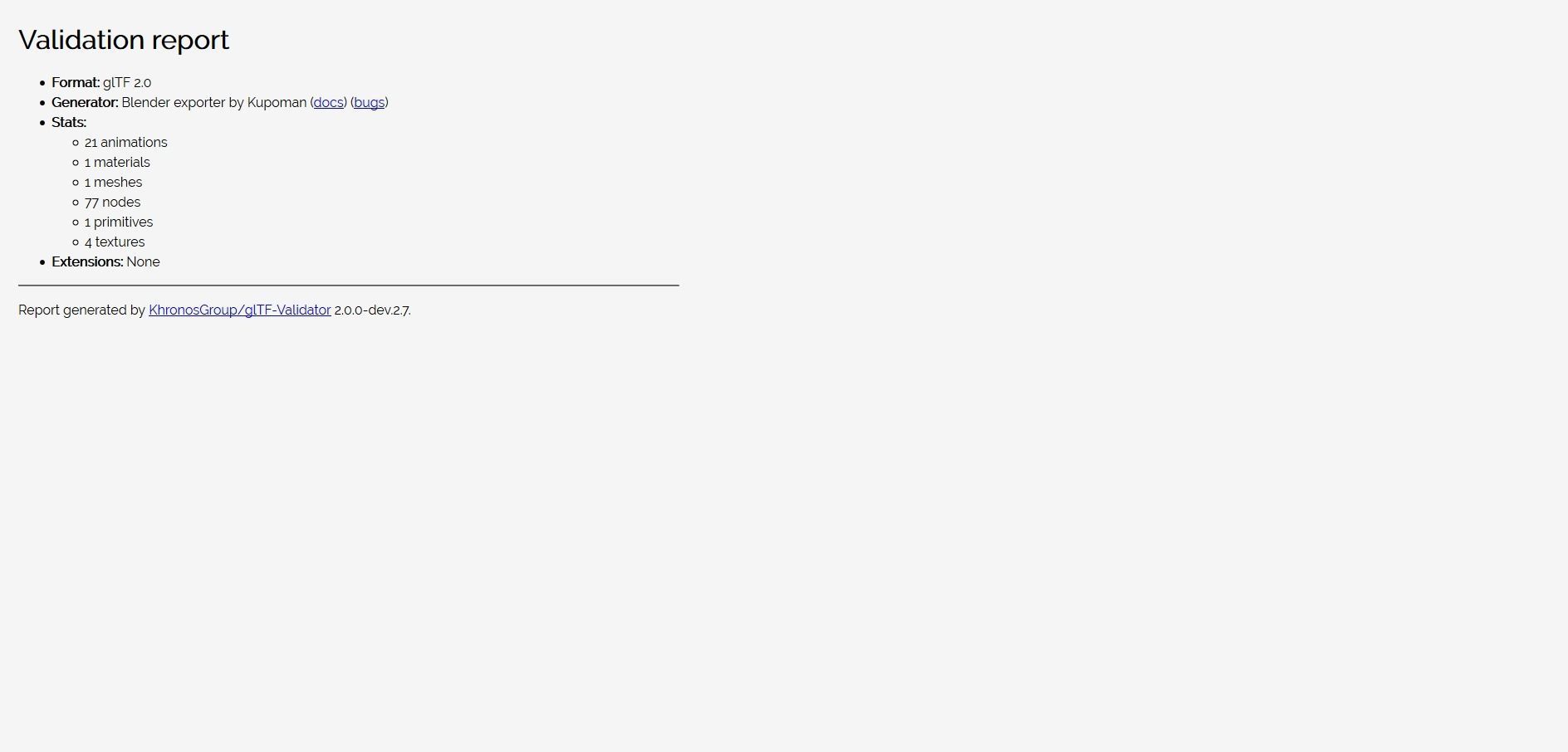 Casual Style - Old Man - Animated Low-Poly Character Low-poly 3D model_25