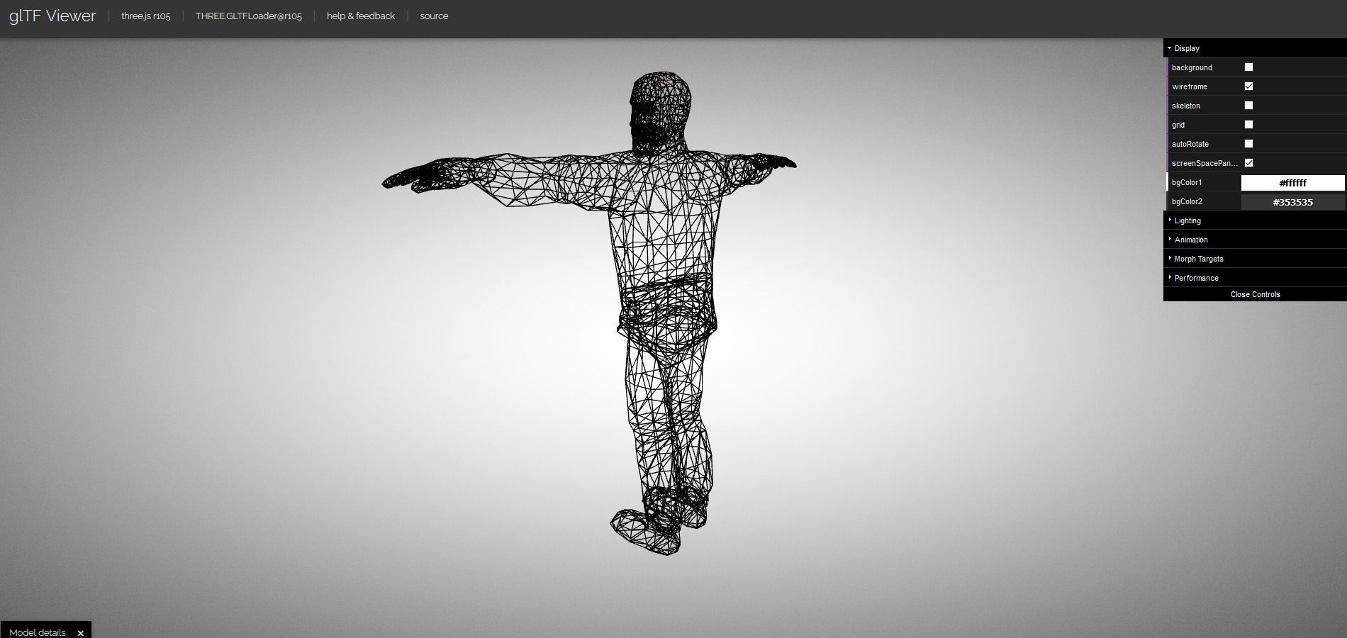 Casual Style - Old Man - Animated Low-Poly Character Low-poly 3D model_37