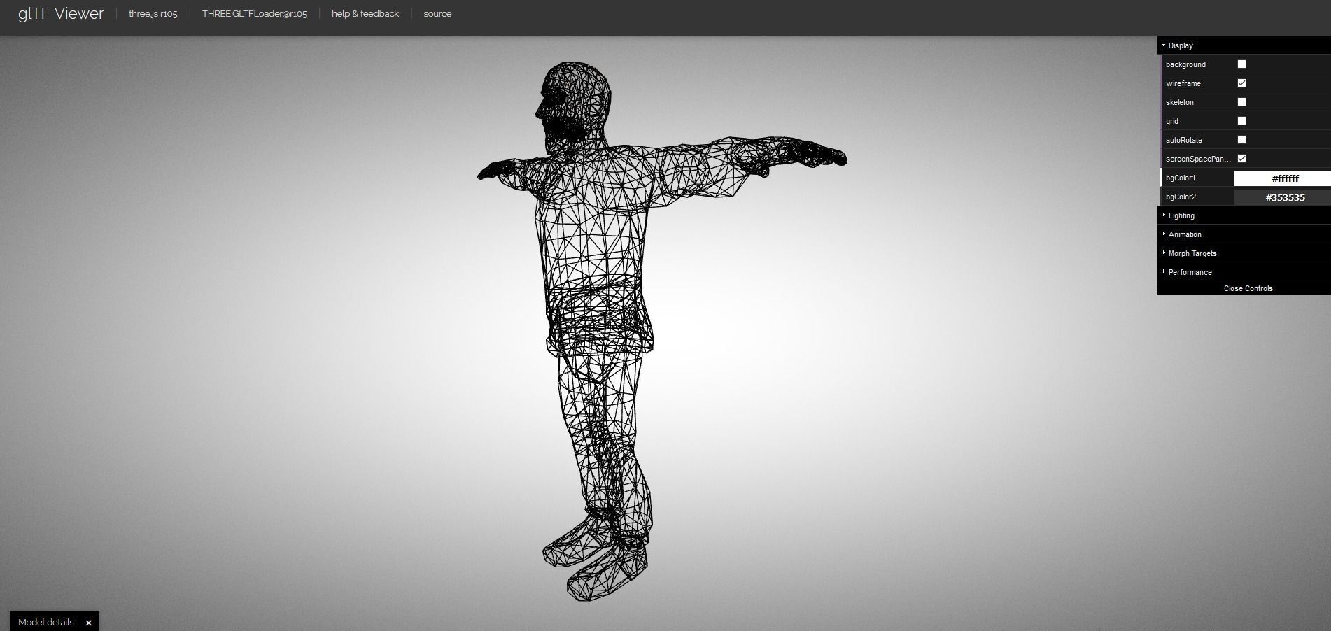 Casual Style - Old Man - Animated Low-Poly Character Low-poly 3D model_38