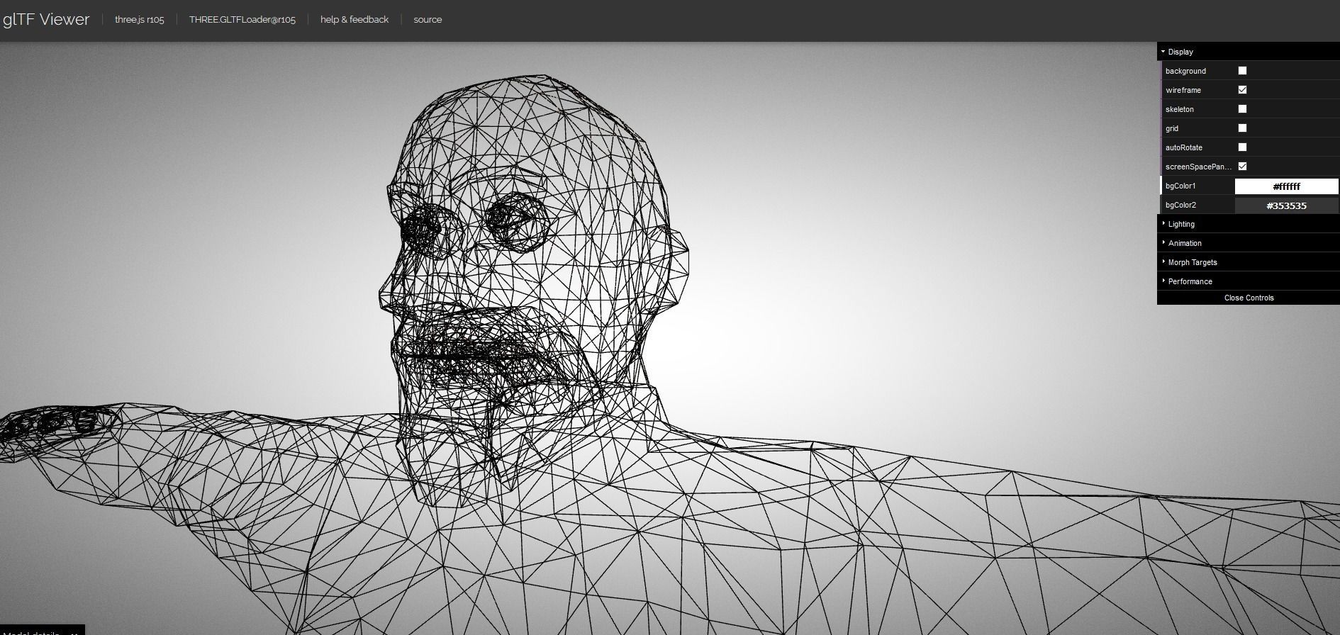 Casual Style - Old Man - Animated Low-Poly Character Low-poly 3D model_35