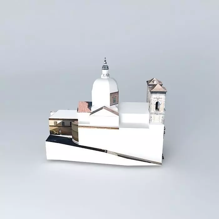 Jesuit Church or San Ildefonso Free 3D model