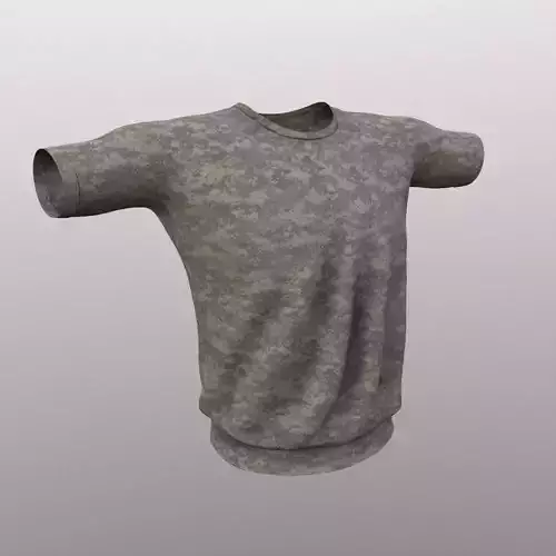 Military Tactical Shirt Army FREE  Free low-poly 3D model
