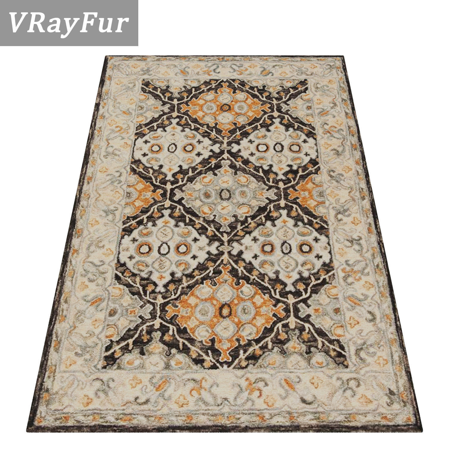 Rug Set 39 3D model_2