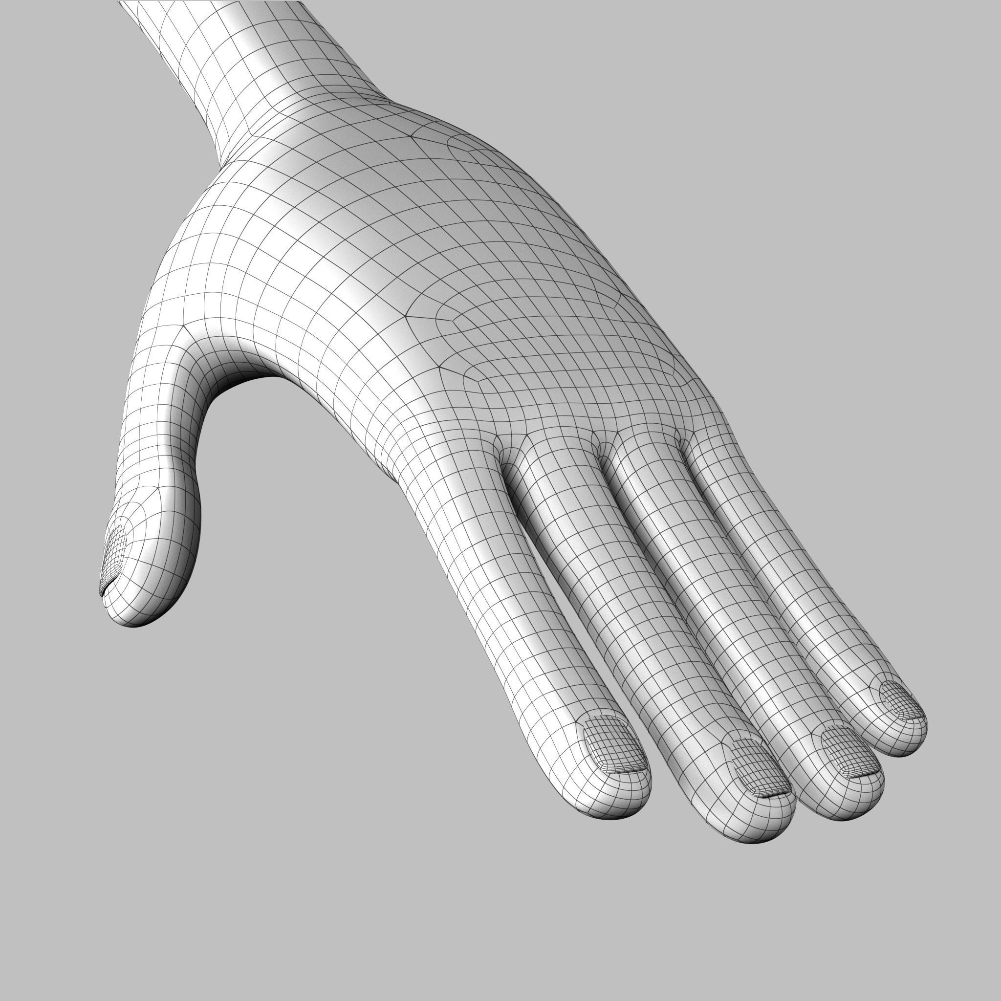 Cartoon boy Free 3D model_15