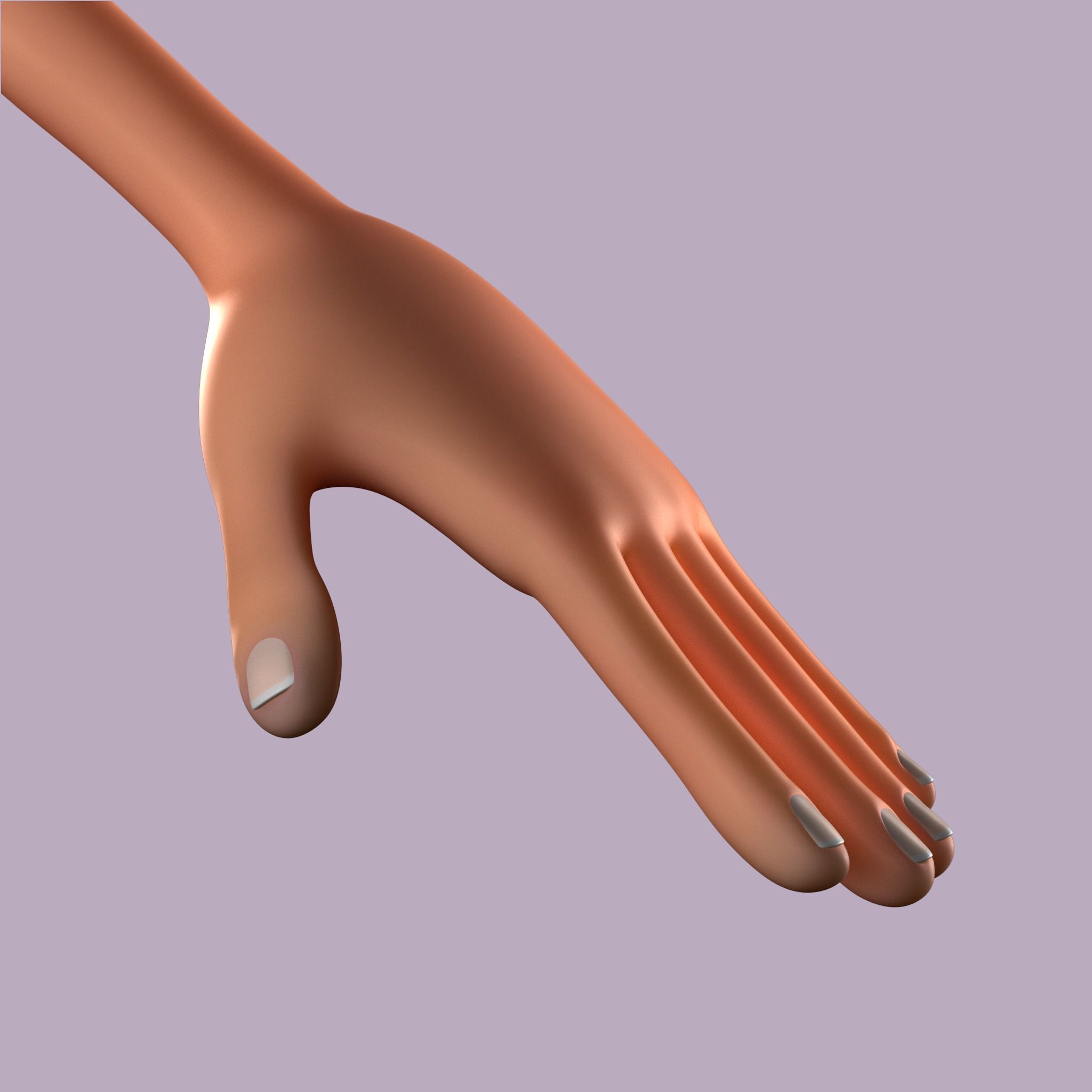 Cartoon boy Free 3D model_4