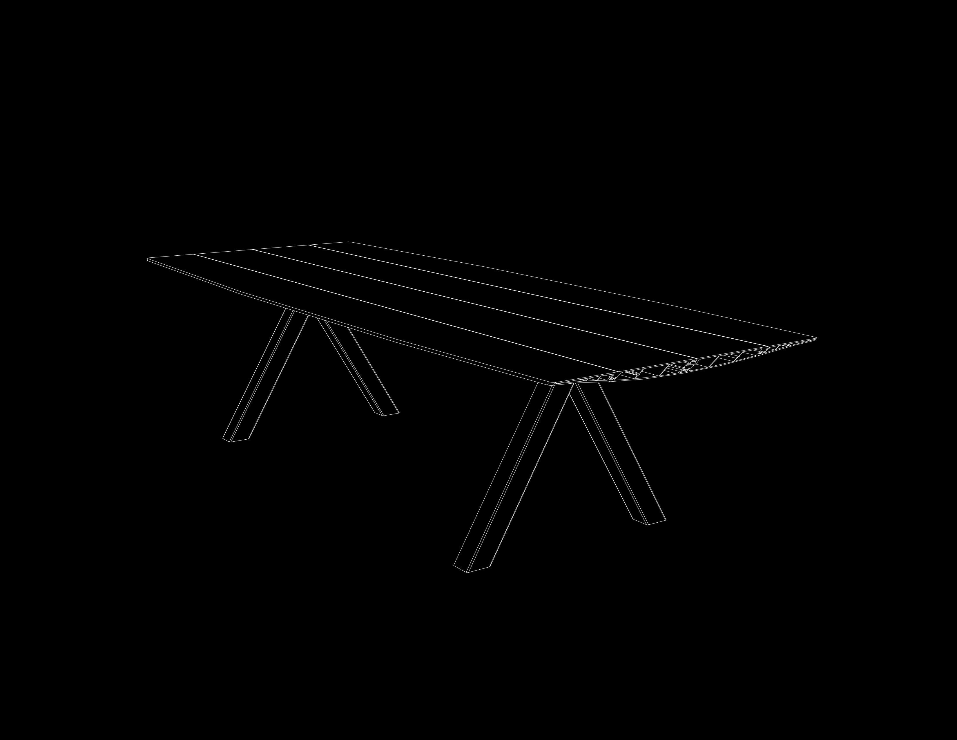  Barcelona Design - Table B Free 3D model_3