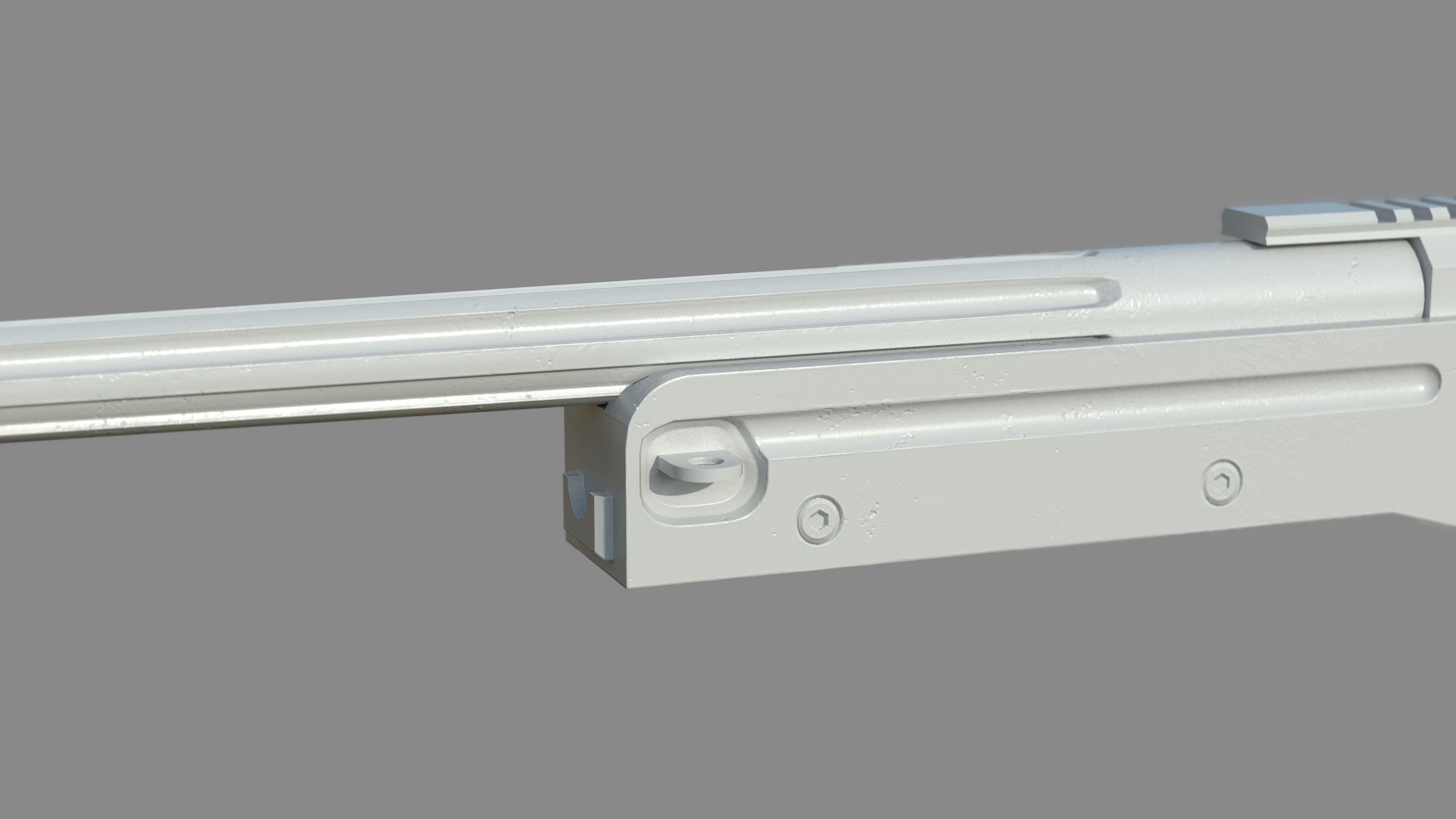 Weapon - AWM - Included Highres Low-poly 3D model_21