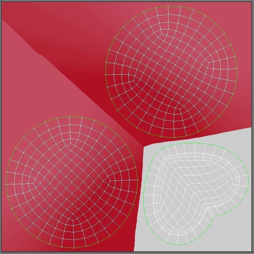 Animated Facebook Love Reaction Button Low-poly 3D model_15